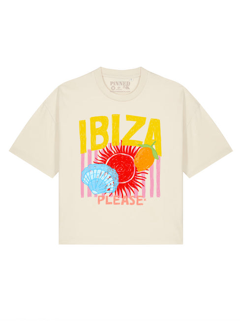 Boxy T-shirt Ibiza Please